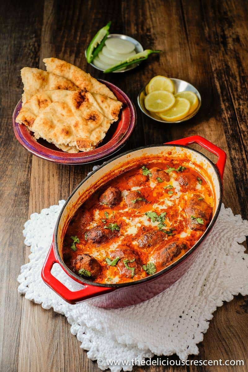 Kebab Kofta Masala (Meatball Curry) | The Delicious Crescent