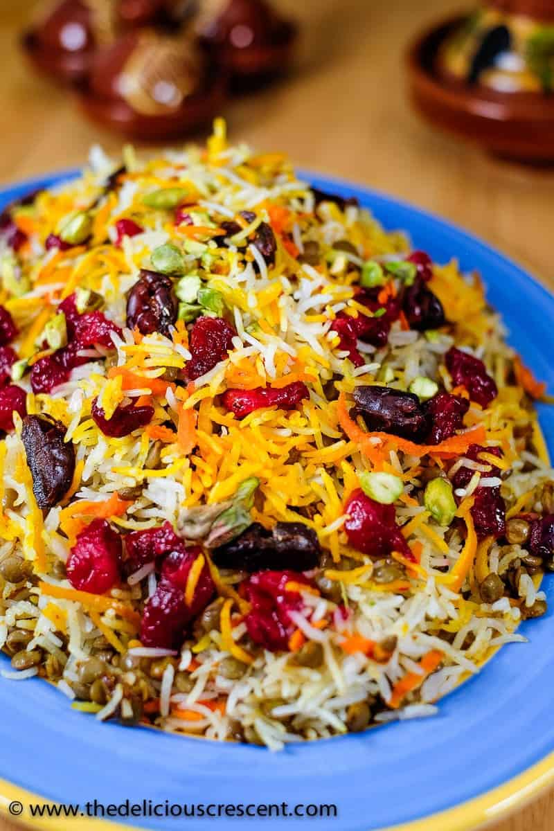 Lentils and Rice with Cranberries (Video)  The Delicious 