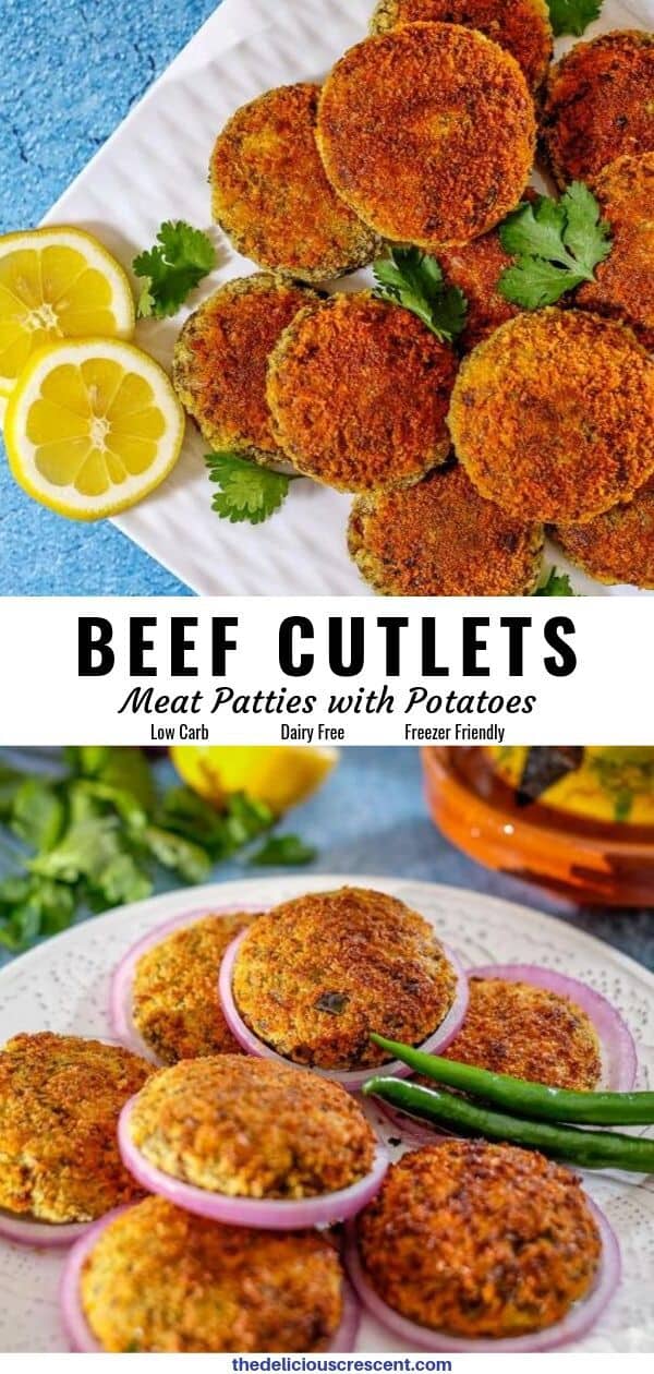 Meat Patties with Potatoes (Cutlets) - The Delicious Crescent
