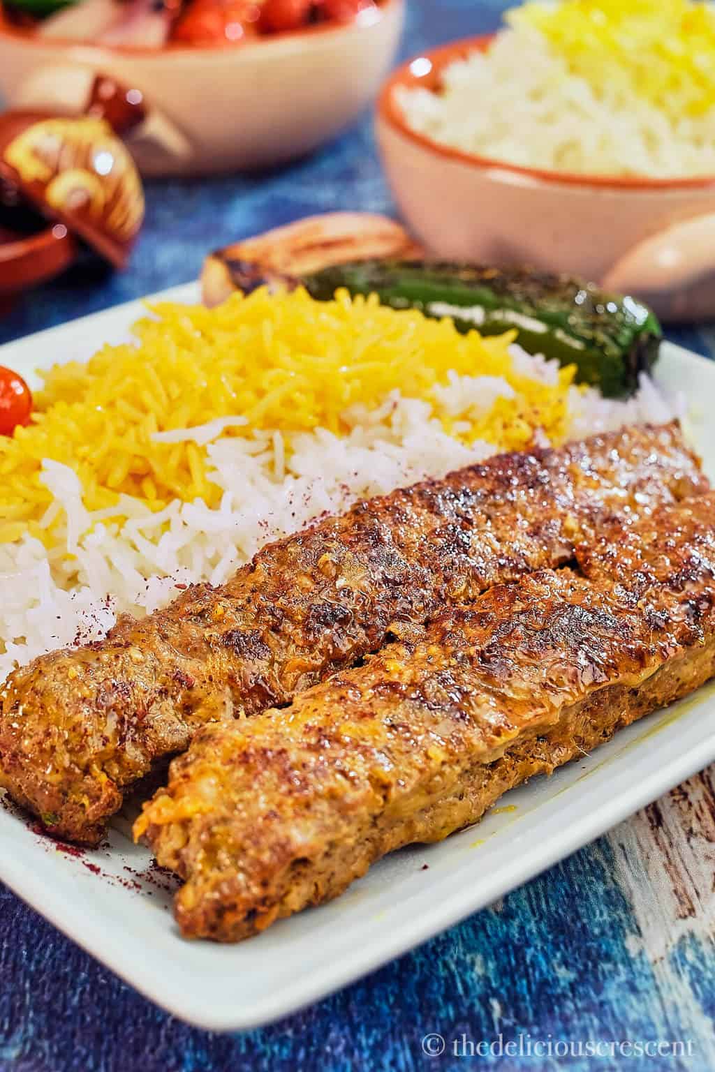 Kabab Tabei (Easy Pan Kebab) - The Delicious Crescent