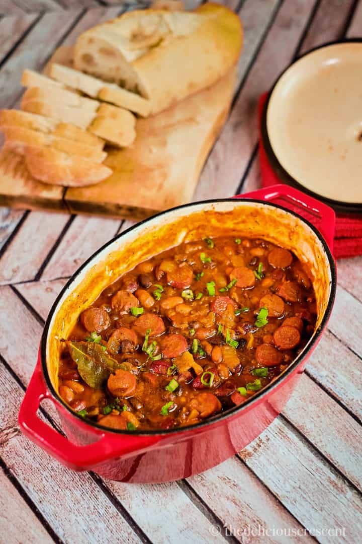 Easy Bean Stew With Sausage - The Delicious Crescent