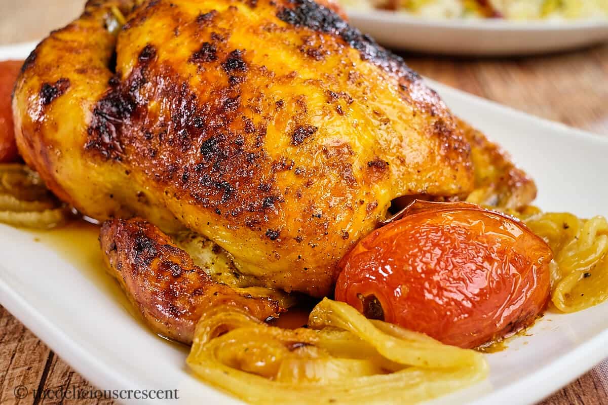Saffron Chicken Recipe - The Delicious Crescent